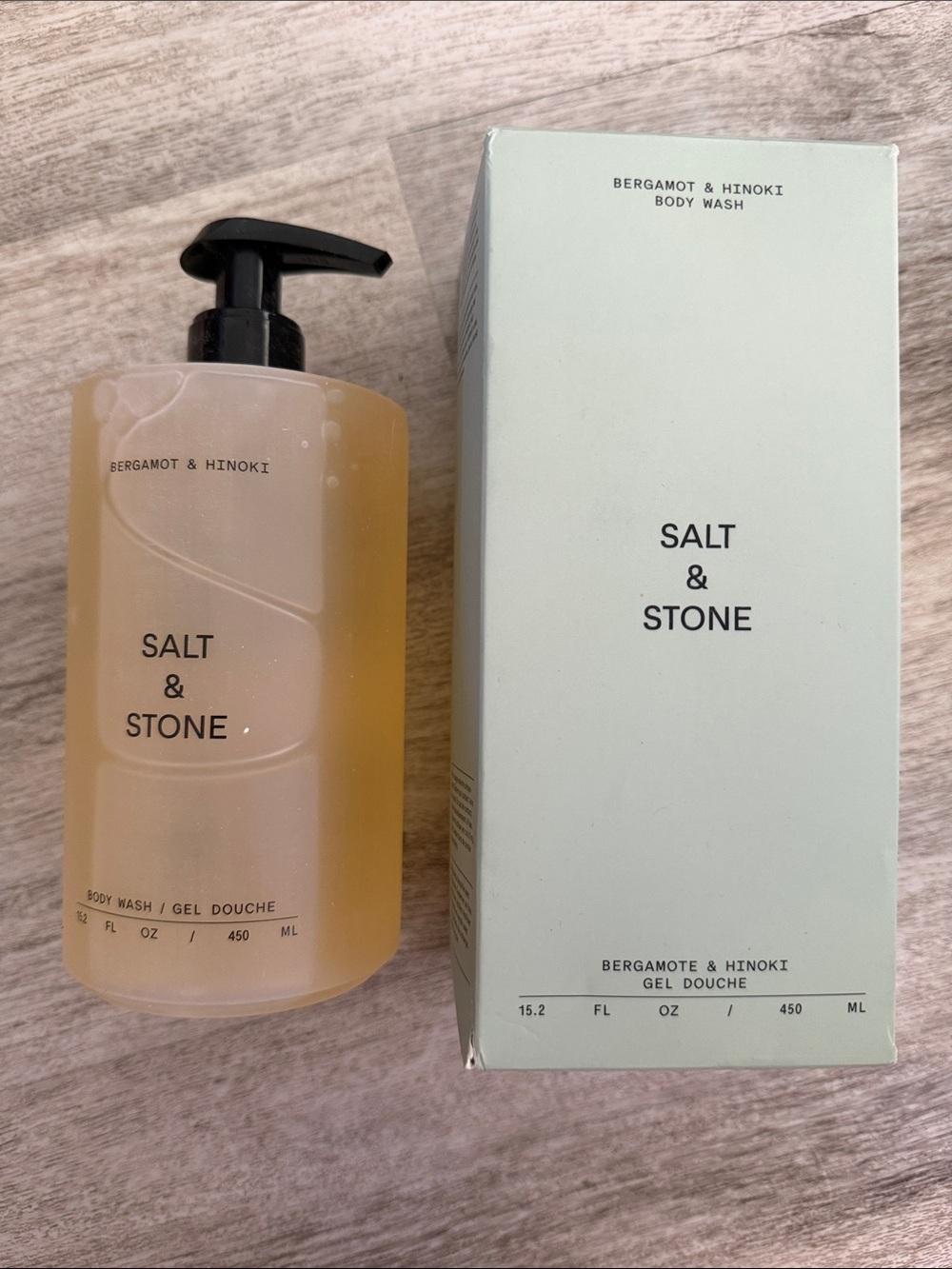 Salt & Stone Bergamot & Hinoki Body Wash